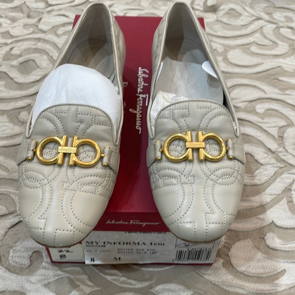 Salvator Ferragamo  leather loafers